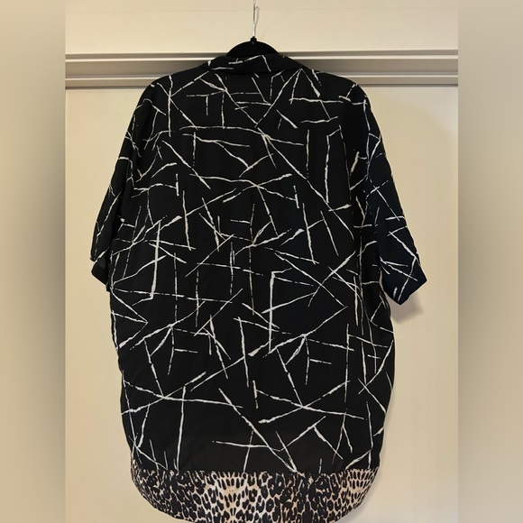 ALL SAINTS ABSTRACT RELAXED FIT SHIRT - Picture 3 of 6